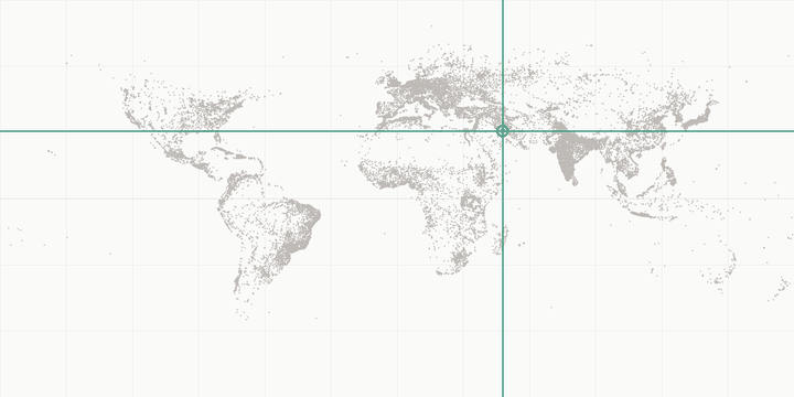 World map highlighting the position of Al Başrah al Qadīmah