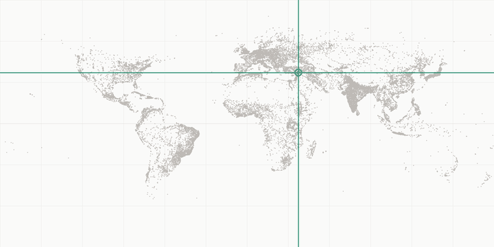 World map highlighting the position of Gaziantep