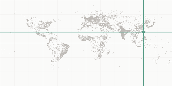 World map highlighting the position of Kaohsiung