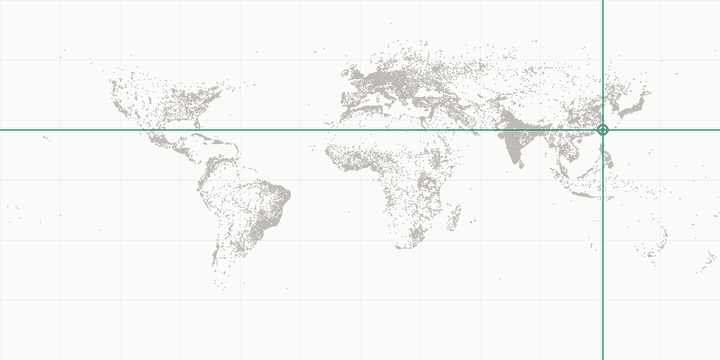 World map highlighting the position of New Taipei City